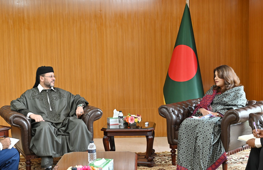 জ্বালানি ও জনশক্তি খাতে সহযোগিতা জোরদারে সম্মত বাংলাদেশ ও লিবিয়া